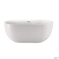 Vrijstaand Ligbad Luca Sanitair Primo Acryl 170x78x60 Cm Glans Wit (inclusief Afvoer En Sifon)