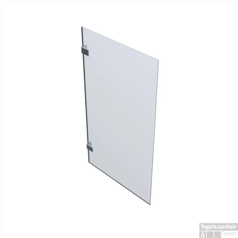 B&w-luxury Bagno Badwand 80x140cm. Chroom-helder Clean 4 B&w-luxury Bagno Badwand 80x140cm. Chroom-helder Clean - Afbeelding 4