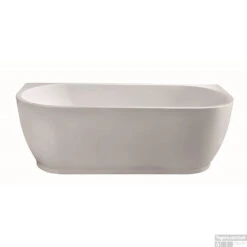 Ligbad Wiesbaden Wall Half-vrijstaand Acryl 170x75 Wit