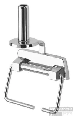 Geesa Standard Collection Closetrolhouder Met Reserverolhouder Chroom