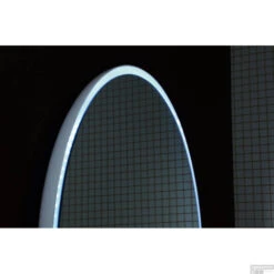 Badkamerspiegel Sapho Float 74 Cm LED-Verlichting Frame Wit -SEALSKIN Winkel 22574 badkamerspiegel sapho float 74 cm led verlichting frame wit 5