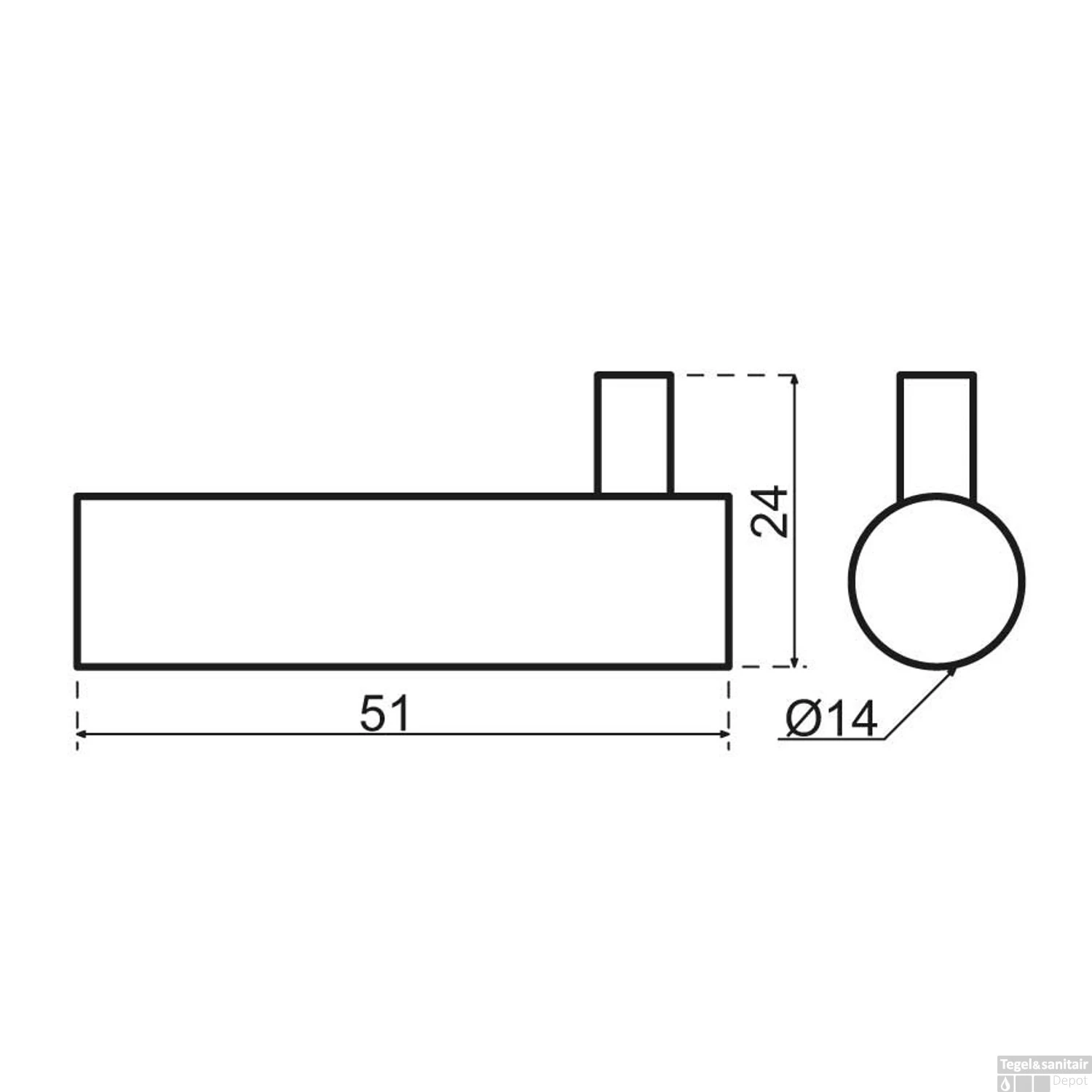 Accessoireset Qisani Flow Toiletruimte Geborsteld Copper 2 Accessoireset Qisani Flow Toiletruimte Geborsteld Copper - Afbeelding 2
