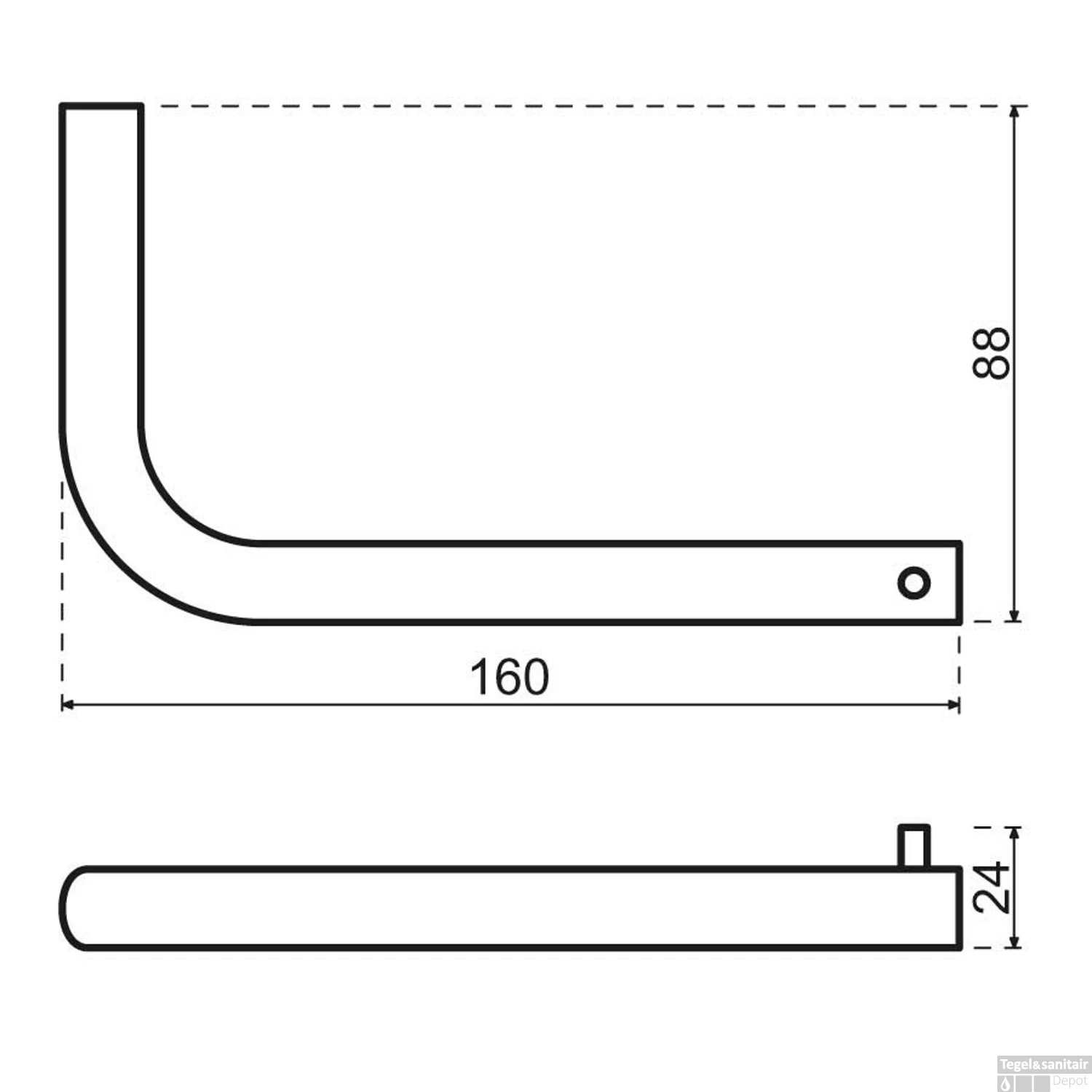 Accessoireset Qisani Flow Toiletruimte Geborsteld Copper 4 Accessoireset Qisani Flow Toiletruimte Geborsteld Copper - Afbeelding 4