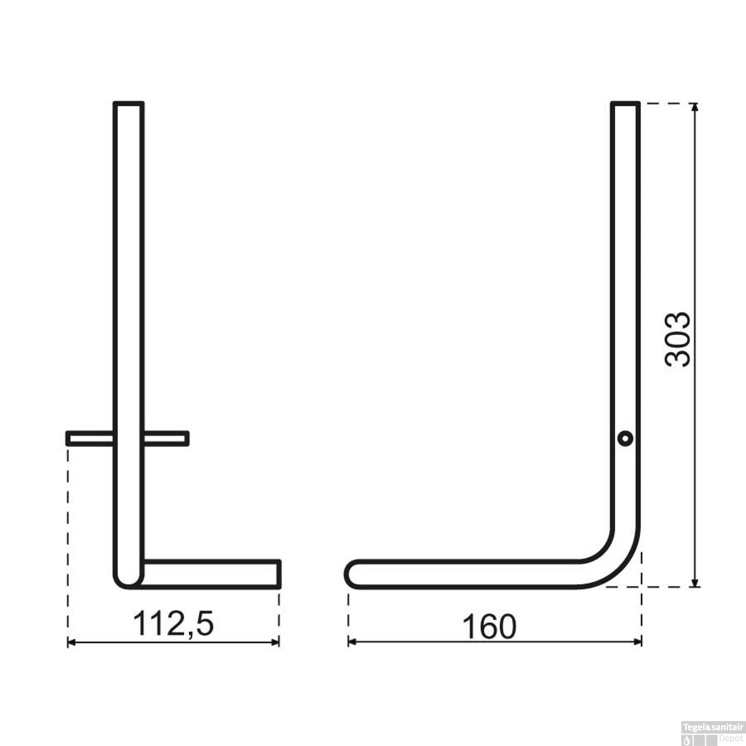 Accessoireset Qisani Flow Toiletruimte Geborsteld RVS 4 Accessoireset Qisani Flow Toiletruimte Geborsteld RVS - Afbeelding 4