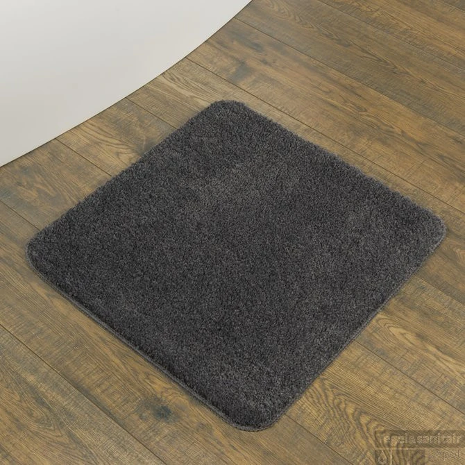Bidetmat Sealskin Angora 100% Polyester 60x60x2 Cm Grijs 2 Bidetmat Sealskin Angora 100% Polyester 60x60x2 Cm Grijs - Afbeelding 2