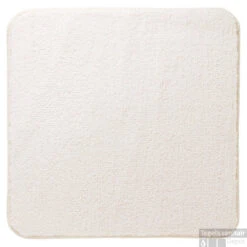 Bidetmat Sealskin Angora 100% Polyester 60x60 Ivoor