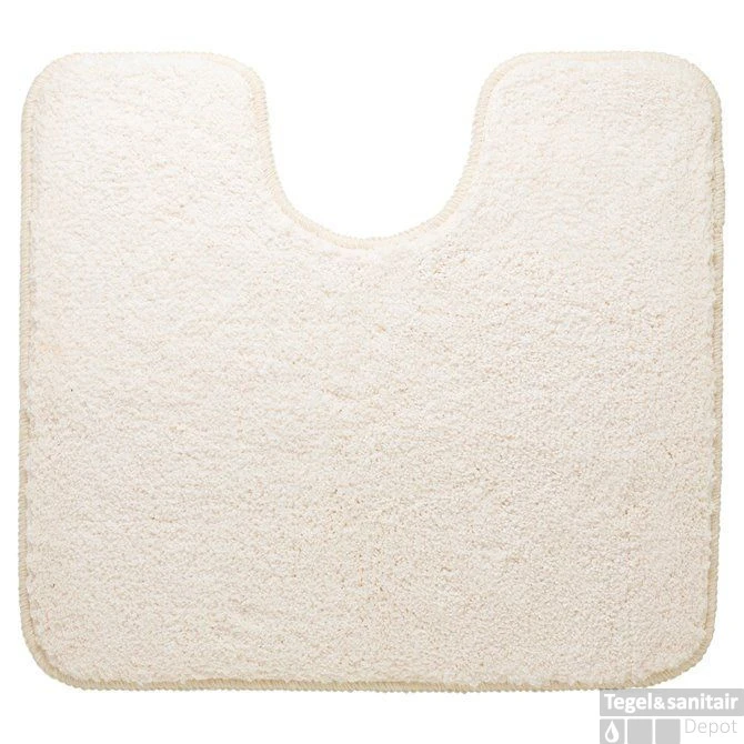 Toiletmat Sealskin Angora 100% Polyester 60x55x2 Cm Ivoor 1 Toiletmat Sealskin Angora 100% Polyester 60x55x2 Cm Ivoor