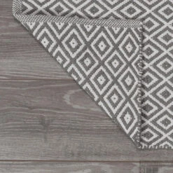 Badmat Sealskin Trellis 60x90 Cm Katoen Grijs -SEALSKIN Winkel 294213614 sfeer