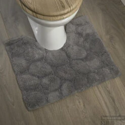 Toiletmat Sealskin Pebbles Katoen 60x50 Cm Grijs