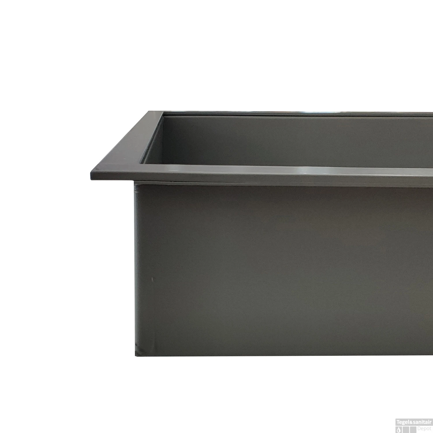 BWS Inbouwnis | 30x60x7cm | RVS Mat Grijs 3 BWS Inbouwnis | 30x60x7cm | RVS Mat Grijs - Afbeelding 3