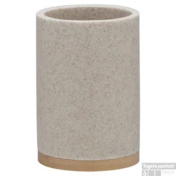 Tandenborstelbeker Sealskin Grace 10,2 X 7,2 Cm Polyresin Zand -SEALSKIN Winkel 361910465 shop