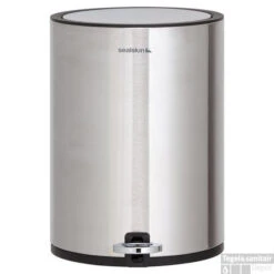 Pedaalemmer 3 Liter Vrijstaand Sealskin Industrial RVS Geborsteld