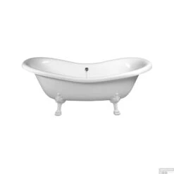 Nieuwkomers -SEALSKIN Winkel 38112 vrijstaand bad sapho charleston 188x80x71 cm wit met leeuwenpoten 1