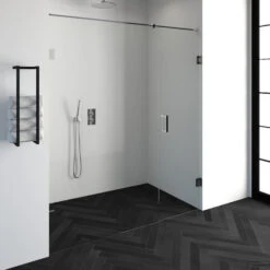 Nisdeur Compleet Just Creating Profielloos 2-Delig 180x200 Cm 120/60 Chroom