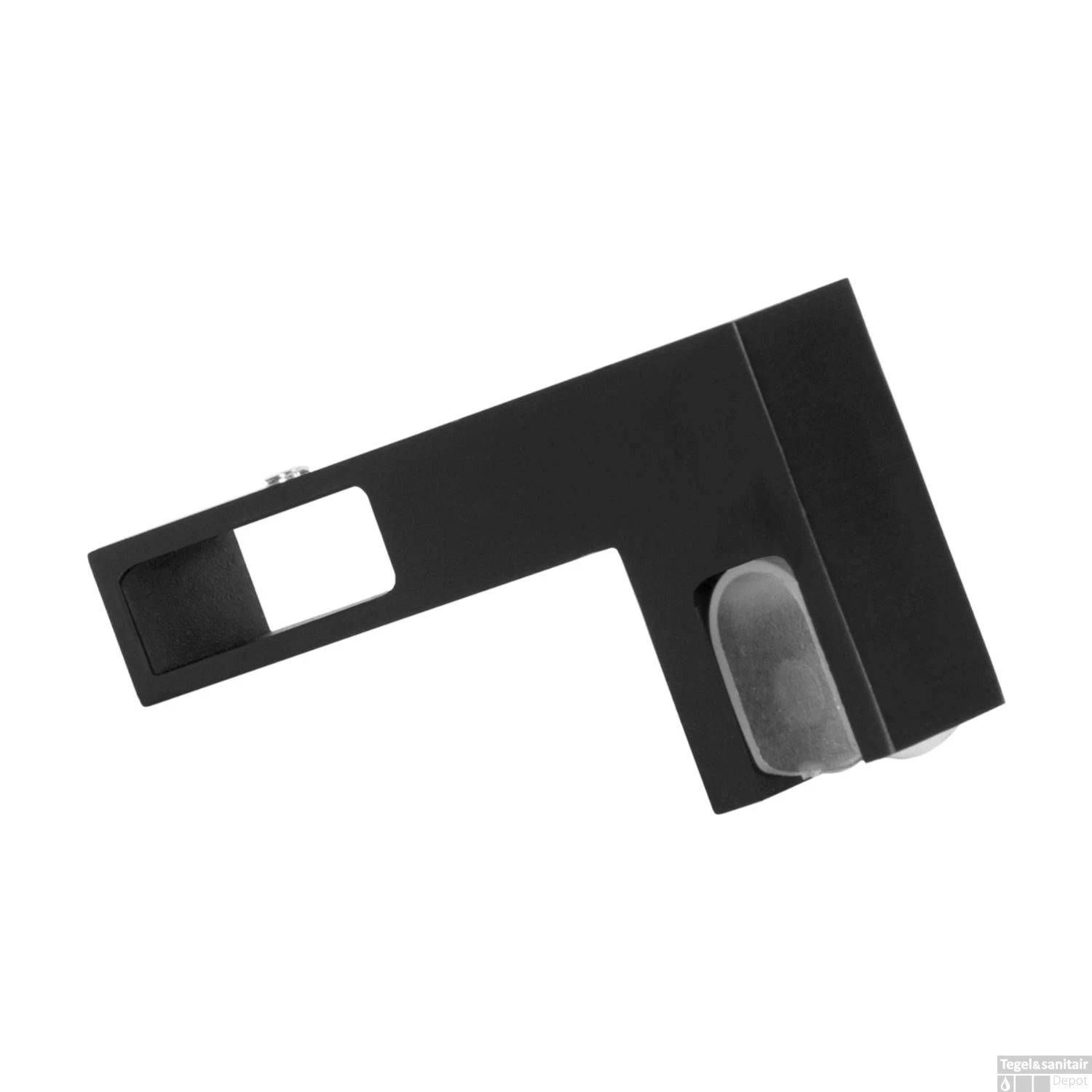 Nisdeur Compleet Just Creating Profielloos 2-Delig 100x200 Cm 40/60 Mat Zwart 4 Nisdeur Compleet Just Creating Profielloos 2-Delig 100x200 Cm 40/60 Mat Zwart - Afbeelding 4