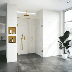 Nisdeur Compleet Just Creating Profielloos 2-Delig 140x200 Cm 70/70 Goud