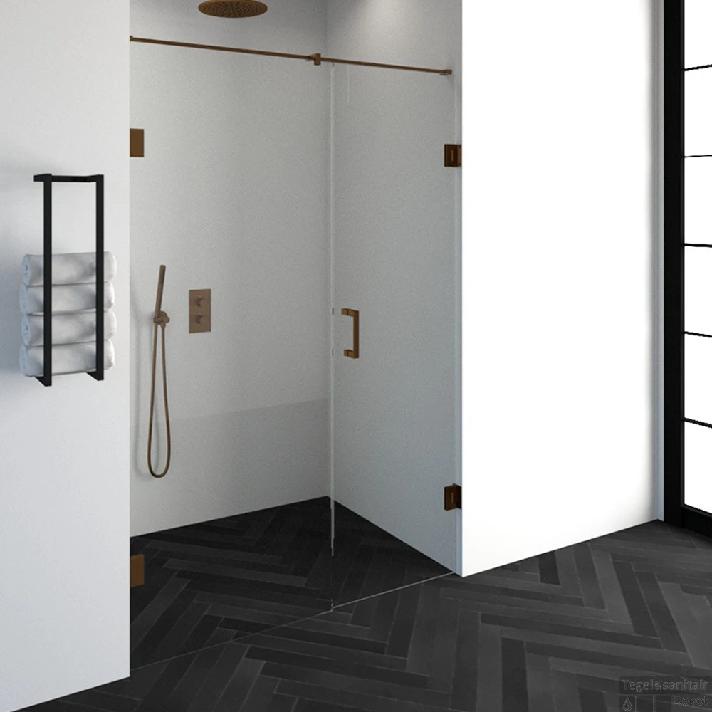 Nisdeur Compleet Just Creating Profielloos 2-Delig 140x200 Cm 80/60 Koper 1 Nisdeur Compleet Just Creating Profielloos 2-Delig 140x200 Cm 80/60 Koper