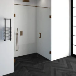 Nisdeur Compleet Just Creating Profielloos 2-Delig 150x200 Cm 90/60 Koper