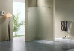 B&w-luxury Cedola Walk-in Douche 100x200 Cm. Compleet Chroom-helder Clean