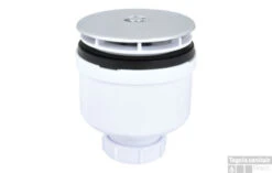 Walraven Mcalpine Douchebaksifon 90x50 Mm. Chroom