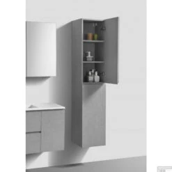 Kolomkast Sanimar Genua Omkeerbaar Wit 170 X 35 X 35 Cm