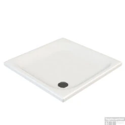 B&w-luxury Drift Douchebak 100 X 100 X 4.5 Cm. Wit
