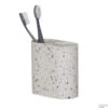 Tandenborstelhouder Dubbel Vrijstaand Sealskin Blend Terrazzo
