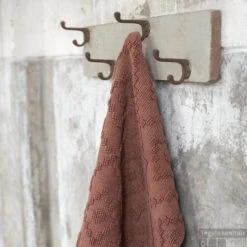 Badmat Sealskin Aztec 60x90 Cm Katoen Donkerroze 8 Badmat Sealskin Aztec 60x90 Cm Katoen Donkerroze -SEALSKIN Winkel 800097 sfeer 3