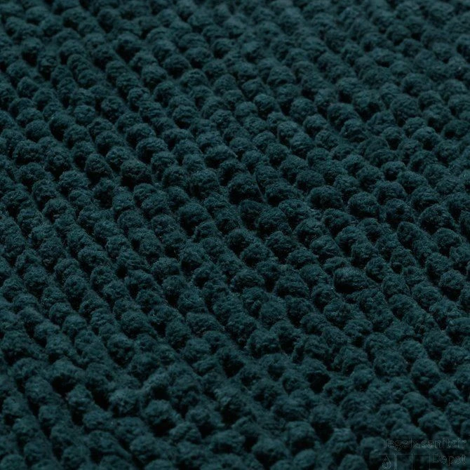 Badmat Sealskin Delhi 60x90 Cm Katoen Donkergroen 3 Badmat Sealskin Delhi 60x90 Cm Katoen Donkergroen - Afbeelding 3