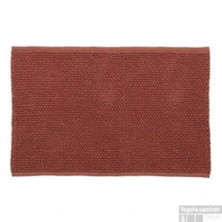 Badmat Sealskin Delhi 60x90 Cm Katoen Donkerroze