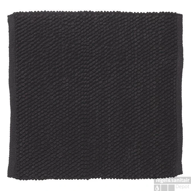 Badmat Sealskin Delhi 60x60 Cm Katoen Donkergrijs 1 Badmat Sealskin Delhi 60x60 Cm Katoen Donkergrijs