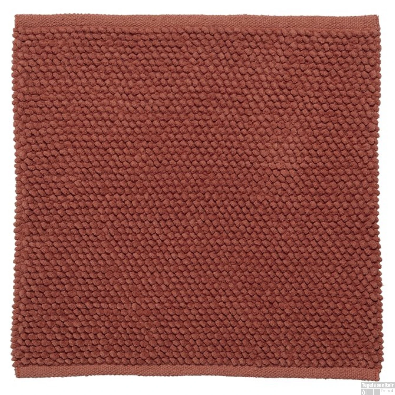 Badmat Sealskin Delhi 60x60 Cm Katoen Donkerroze 2 Badmat Sealskin Delhi 60x60 Cm Katoen Donkerroze - Afbeelding 2