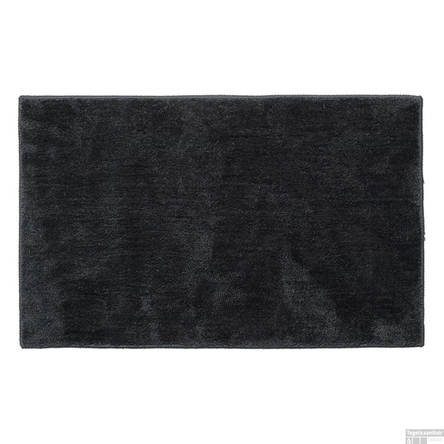 Badmat Sealskin Doux 50x80 Cm Polyester Donkergrijs 2 Badmat Sealskin Doux 50x80 Cm Polyester Donkergrijs - Afbeelding 2