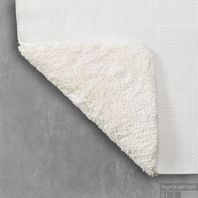 Sealskin Angora Toiletmat 55x60 Cm Polyester Off-white 2 Sealskin Angora Toiletmat 55x60 Cm Polyester Off-white - Afbeelding 2