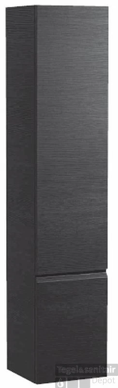 Laufen Pro Kast Hoog 35x33.5x165 Cm. Deur Links Grafiet