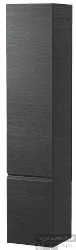 Laufen Pro Kast Hoog 35x33.5x165 Cm. Deur Rechts Grafiet