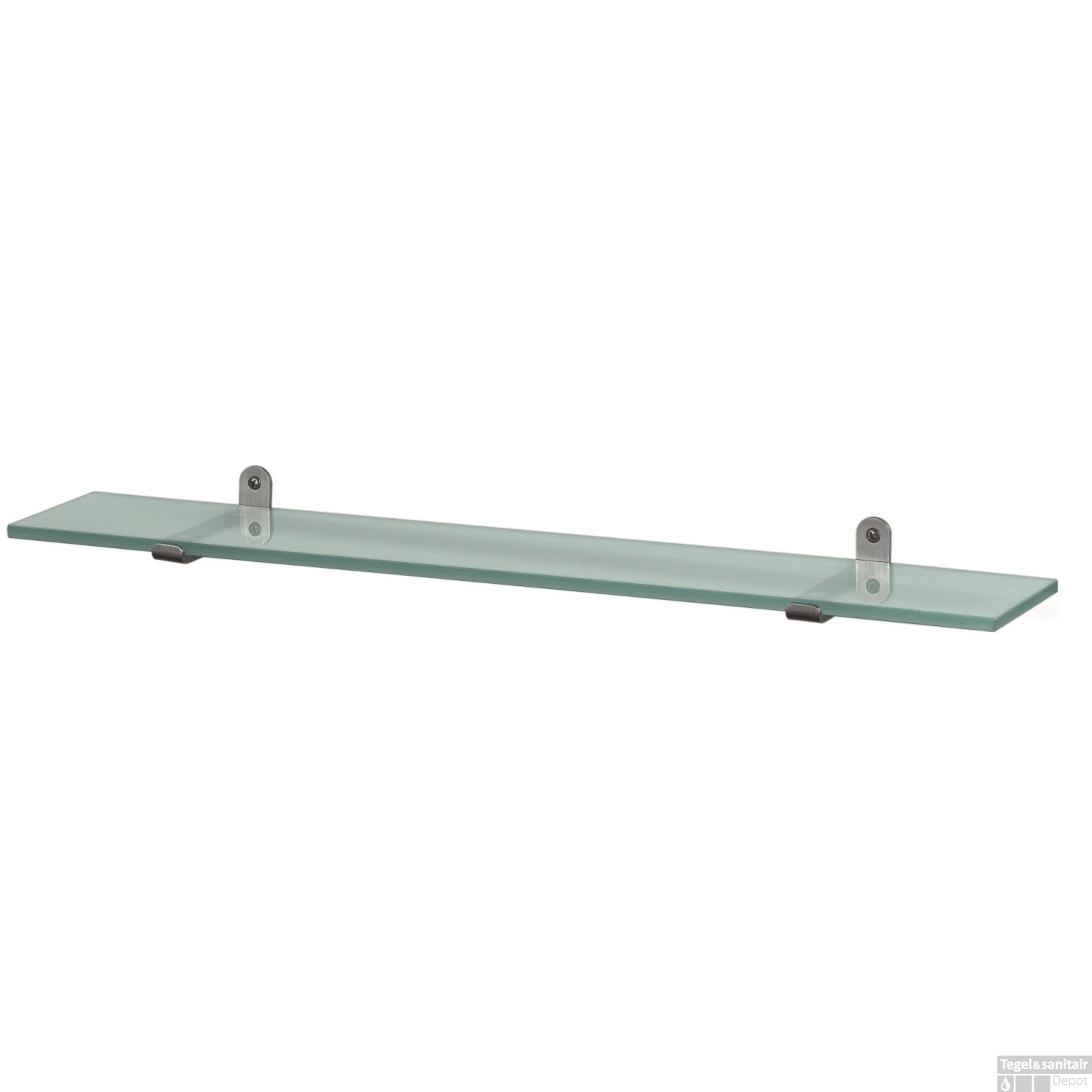 Planchet Haceka Ixi Glas 60x11 Cm RVS 1 Planchet Haceka Ixi Glas 60x11 Cm RVS