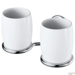 Bekerhouder Dubbel Haceka Allure Chroom