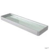 Planchet Haceka Aline Brushed 46x3,5 Cm Aluminium Geborsteld Zilver