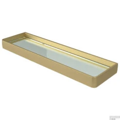 Planchet Haceka Aline Gold 46x3,5 Cm Aluminium Mat Goud