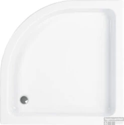 Wisa Cadiz Douchebak Kwartrond 90 X 90 X 8 Cm. Wit