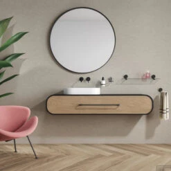 Planchet Geesa Opal 60 Cm Zwart -SEALSKIN Winkel 917201 06 60 sfeer 2