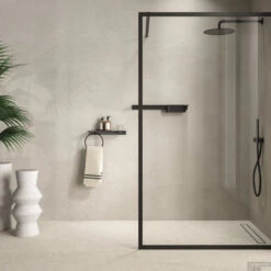 Planchet Met Glas Geesa Leev 40 Cm Zwart 11 Planchet Met Glas Geesa Leev 40 Cm Zwart -SEALSKIN Winkel 918202 06 400 sfeer 3