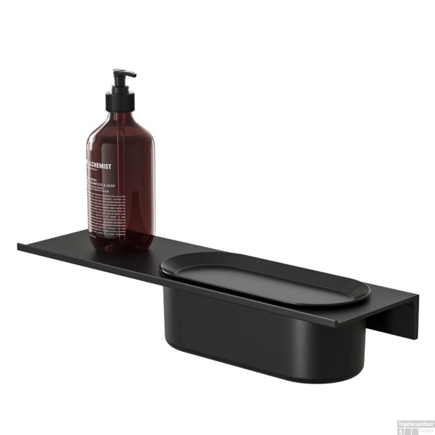 Planchet Met Douchemand Geesa Leev 40 Cm Zwart 1 Planchet Met Douchemand Geesa Leev 40 Cm Zwart