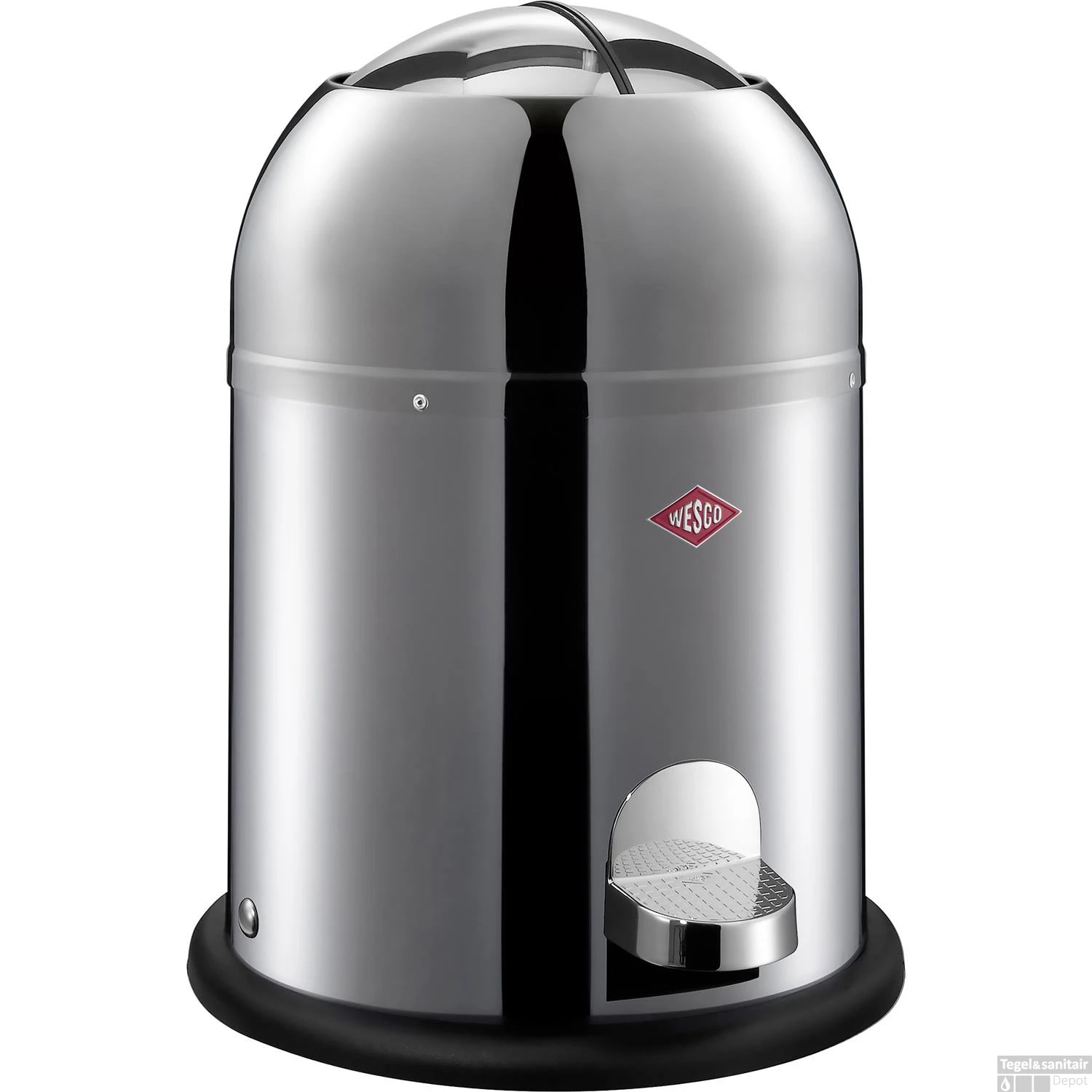 Afvalemmer Wesco Mini Master 6 Liter RVS 1 Afvalemmer Wesco Mini Master 6 Liter RVS