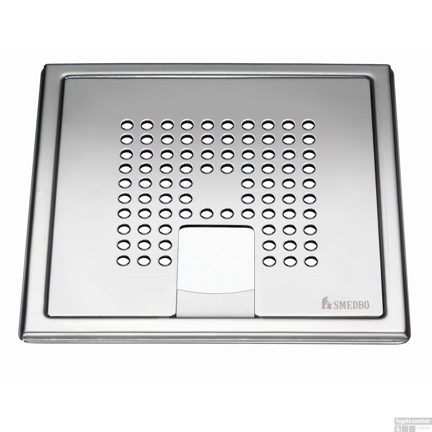 Afvoerrooster Smedbo Outline Met Vierkant Patroon Voor Badkuip 20 X 20 X 0.55 Cm RVS 1 Afvoerrooster Smedbo Outline Met Vierkant Patroon Voor Badkuip 20 X 20 X 0.55 Cm RVS