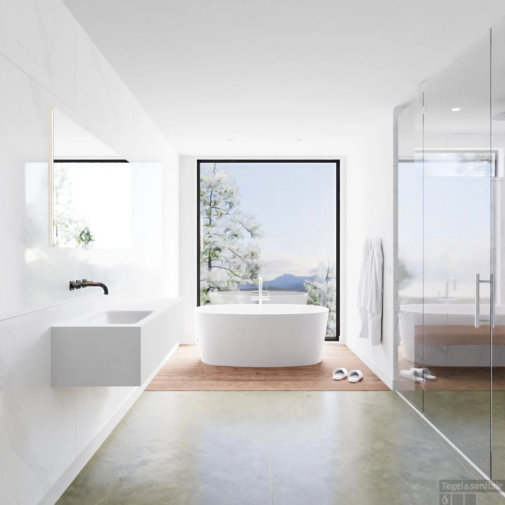 Badkamermeubelset Mondiaz LAGOM 130 Cm Linkse Waskom Solid Zonder Kraangaten Mat Wit (1 Lade) 3 Badkamermeubelset Mondiaz LAGOM 130 Cm Linkse Waskom Solid Zonder Kraangaten Mat Wit (1 Lade) - Afbeelding 3