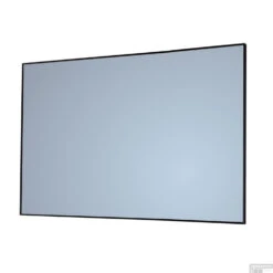 Badkamerspiegel Sanicare Q-Mirrors 60x70x2cm Zwart