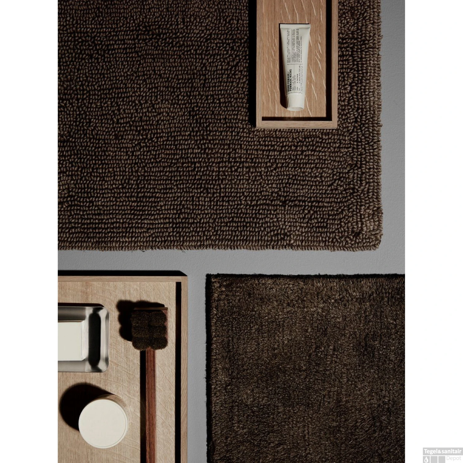 Badmat Blomus Twin 60x60 Cm Katoen Magnet 3 Badmat Blomus Twin 60x60 Cm Katoen Magnet - Afbeelding 3