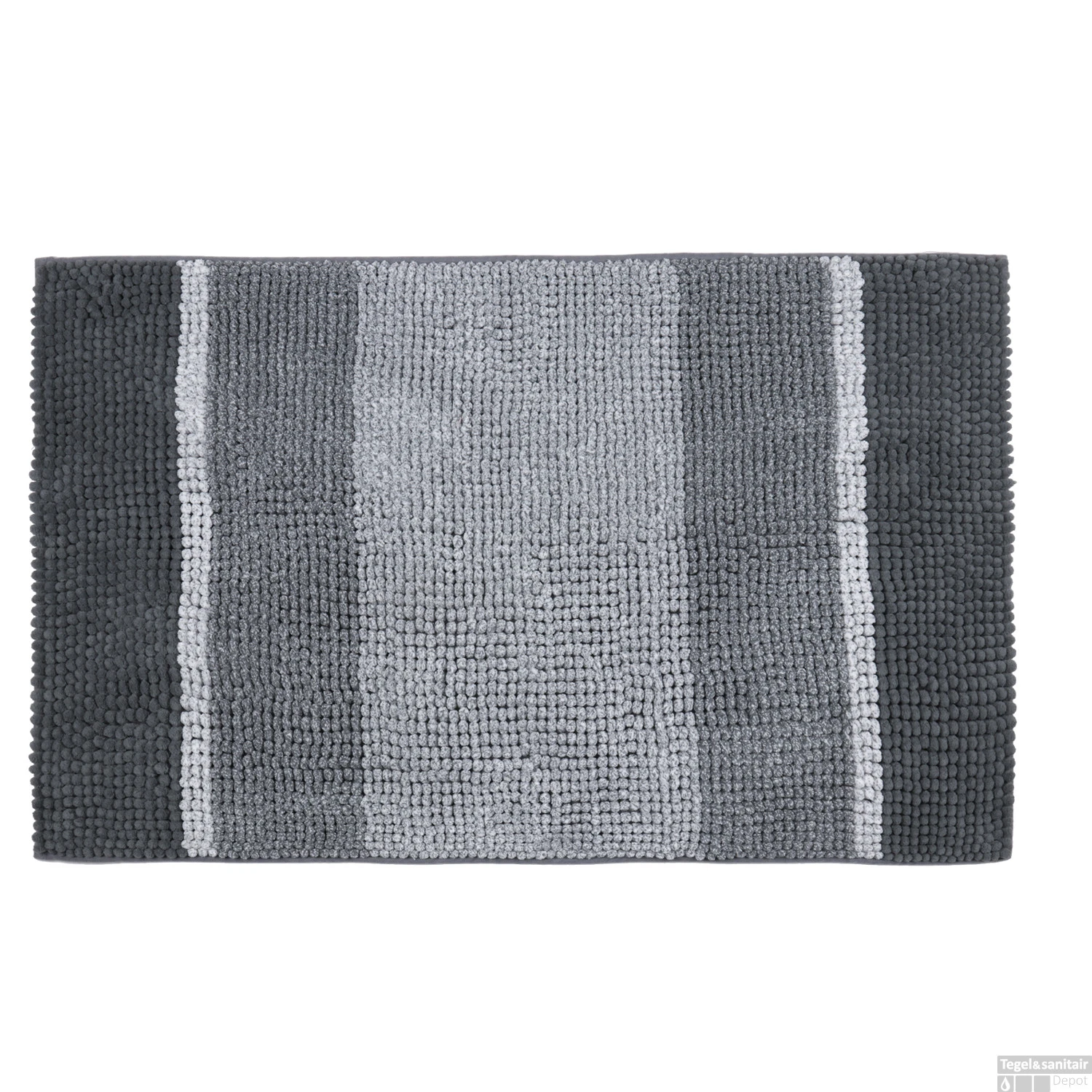 Badmat Differnz Fading 60x90 Cm Microfiber Grijs 1 Badmat Differnz Fading 60x90 Cm Microfiber Grijs